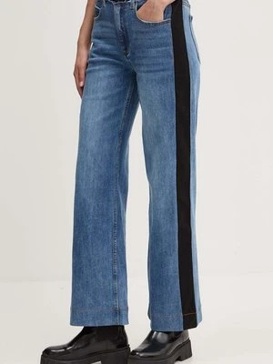 Desigual jeansy AYANA damskie high waist 24WWDD