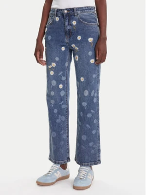 Desigual Jeansy Daisys 25WWDD16 Niebieski Straight Fit