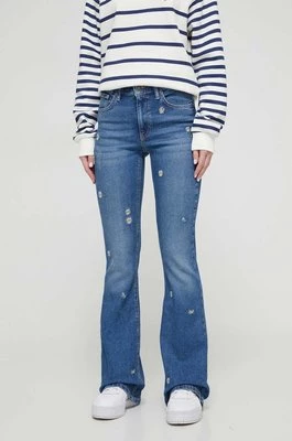 Desigual jeansy DAISIE damskie high waist 24SWDD33
