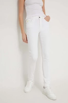 Desigual jeansy MIAMI damskie kolor biały 24SWDD18