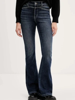 Desigual jeansy FLAIRY damskie high waist 25WWDD09