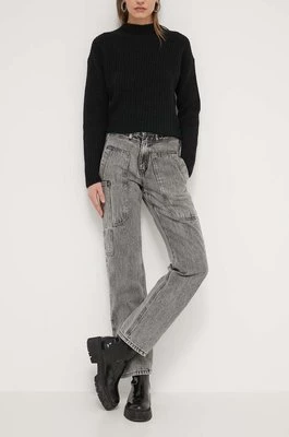 Desigual jeansy MACKENZ damskie high waist 24SWDD56