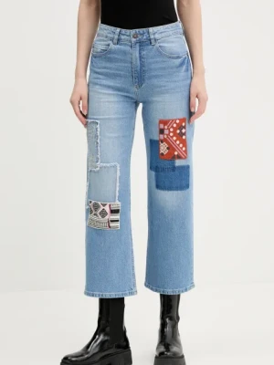 Zdjęcie produktu Desigual jeansy MERLIN damskie high waist 25SWDD78