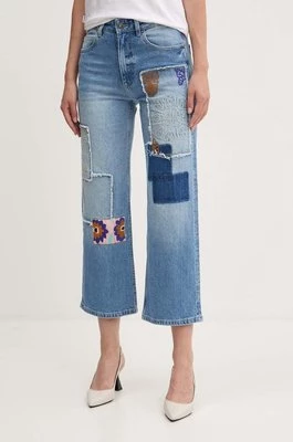 Desigual jeansy MILA damskie high waist 24WWDD97