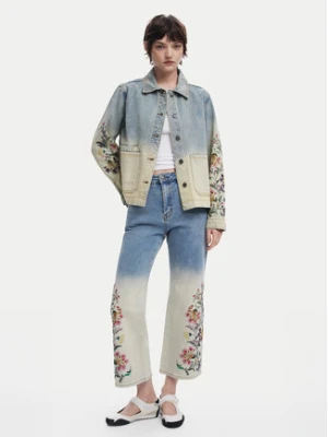 Desigual Jeansy Texas 25SWDD01 Niebieski Straight Fit