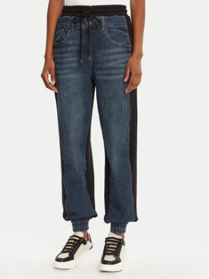 Desigual Joggery Kimy 25WWDD08 Granatowy Loose Fit