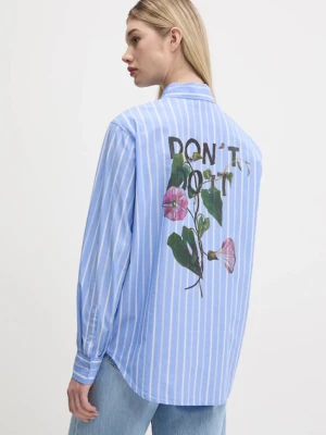 Desigual koszula bawełniana DONT DO IT