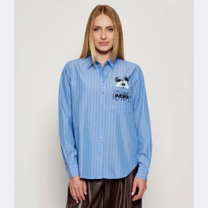 Desigual Koszula CAM_MICKYSTRIPES | DESIGUAL X DISNEY | Oversize fit