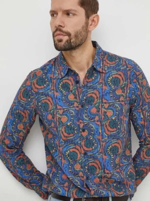 Desigual koszula JERETH męska regular z kołnierzykiem klasycznym 24SMCW18