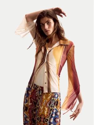 Desigual Koszula Lacroix 26SWTK28 Kolorowy Regular Fit