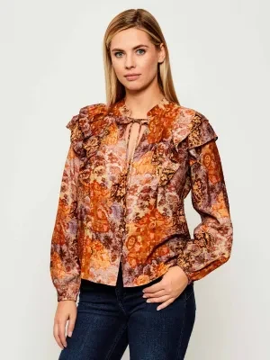 Desigual Koszula Paisley | Loose fit