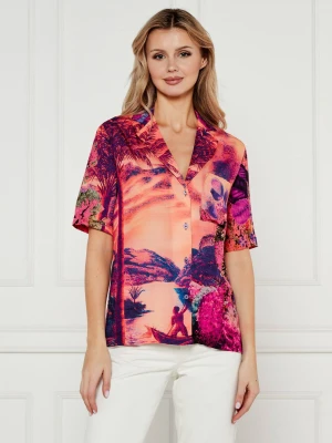 Desigual Koszula PARADISE_LACROIX | Loose fit