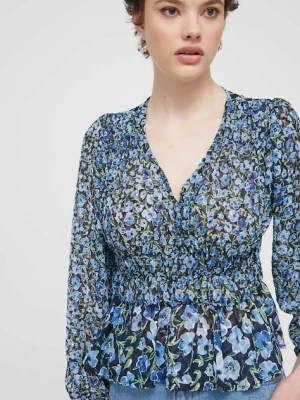 Desigual koszula ZOÉ granatowy