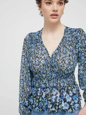 Desigual koszula ZOÉ granatowy