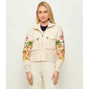 Desigual Kurtka bomber Mozart | Regular Fit | z dodatkiem lnu