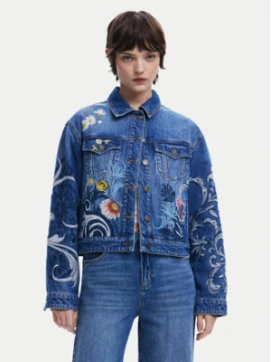 Desigual Kurtka jeansowa Misouri 25SWED55 Niebieski Regular Fit