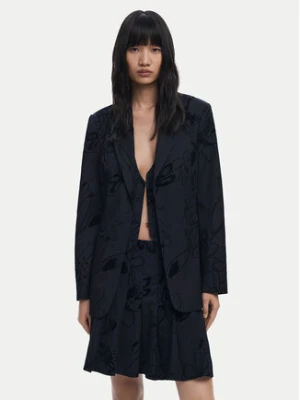 Desigual Marynarka Flockarty 25WWEW19 Czarny Regular Fit