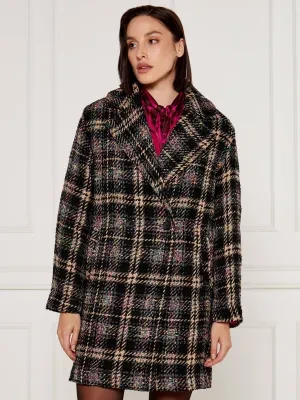 Desigual Płaszcz | z dodatkiem wełny