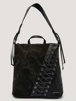 Desigual Plecak BLACK PATCH TANGO PRETORIA MINI