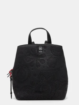Desigual plecak DEJAVU SUMY MINI damski kolor czarny mały 25SAKP02