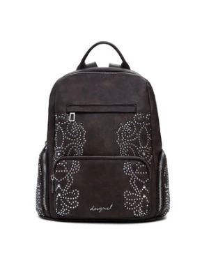 Desigual Plecak Poker Face Chest 25WAKP22 Brązowy
