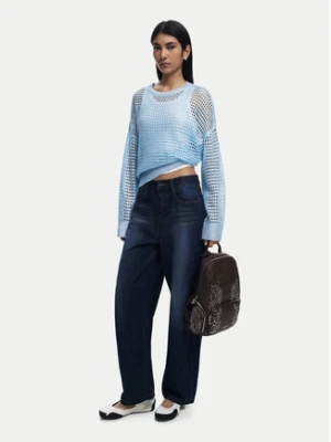 Desigual Plecak Poker Face Chest 25WAKP22 Brązowy