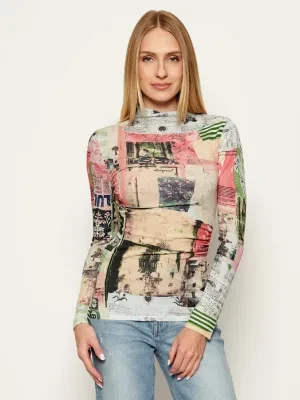 Desigual Półgolf JERS_MONTREAL | Regular Fit