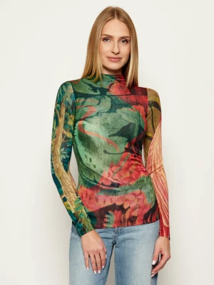 Desigual Półgolf JERS_TAPIZ_LACROI | Desigual x M. Christian Lacroix | Slim Fit