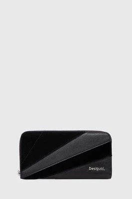 Desigual portfel MACHINA FIONA kolor czarny 24SAYP25