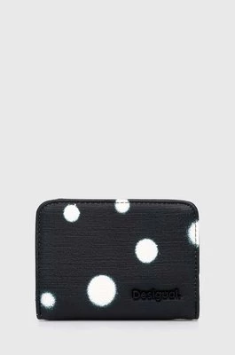Desigual portfel NEW SPLATTER MAYA kolor czarny 24SAYP11
