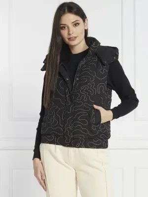 Desigual Puchowy bezrękawnik | Regular Fit