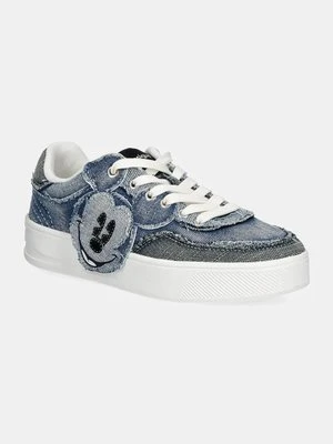 Desigual sneakersy FANCY x Disney kolor niebieski 24WSKD01 5053