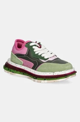 Desigual sneakersy RAW kolor zielony 24WSKA15 9019