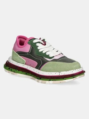 Desigual sneakersy RAW kolor zielony 24WSKA15 9019