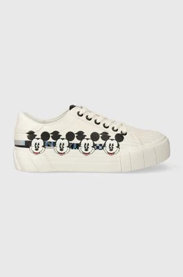 Desigual sneakersy x Disney kolor biały 23WSKP17.1000