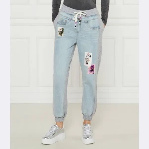 Desigual Spodnie jogger MINNIE Desigual X Disney | Regular Fit