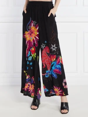 Desigual Spodnie JUNJLY | Loose fit