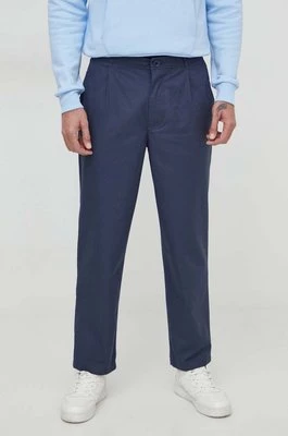 Zdjęcie produktu Desigual spodnie męskie kolor granatowy proste