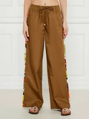 Desigual Spodnie PAISLEY | Desigual x M. Christian Lacroix | flare fit