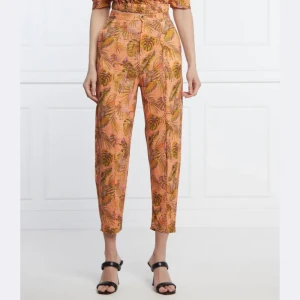 Desigual Spodnie | Regular Fit | z dodatkiem lnu