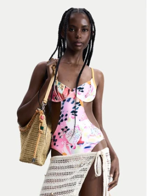 Desigual Strój kąpielowy Nasau 26SWMK17 Kolorowy