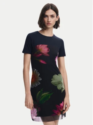 Zdjęcie produktu Desigual Sukienka codzienna Hamburgo 25SWVK14 Czarny Slim Fit