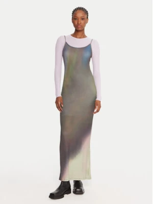 Desigual Sukienka codzienna Janis 25WWVK13 Kolorowy Slim Fit