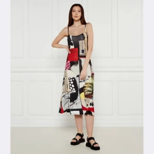 Desigual Sukienka Desigual x M. Christian Lacroix NEWSPAPER