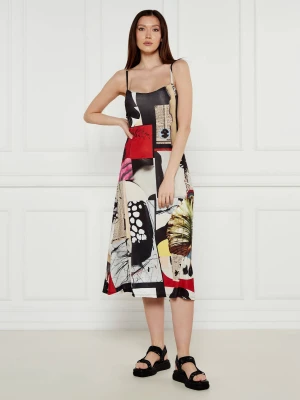 Desigual Sukienka Desigual x M. Christian Lacroix NEWSPAPER