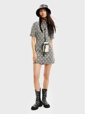 Desigual Sukienka dzianinowa Karen 22WWVK72 Kolorowy Regular Fit