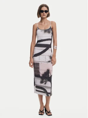 Desigual Sukienka letnia 25SWVK56 Kolorowy Regular Fit