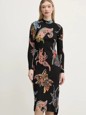 Desigual sukienka MELTED PAISLEYS_LACROI