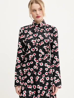 Desigual sukienka NIMA kolor czarny mini rozkloszowana 25SWVW11