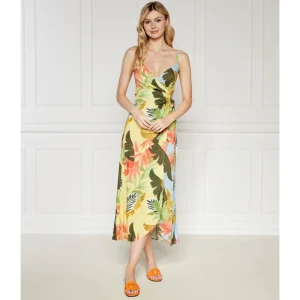Desigual Sukienka TROPICAL LEAVE